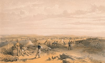 "4. divisioonan leiri", 1856 tekijältä George Brackenbury