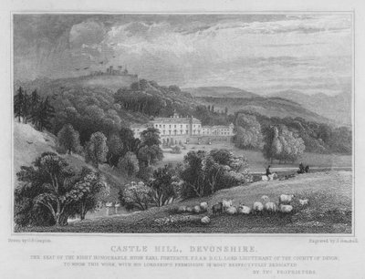 Castle Hill, Devonshire (kaiverrus) tekijältä George Bryant Campion