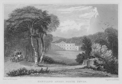 Hartland Abbey, North Devon (kaiverrus) tekijältä George Bryant Campion