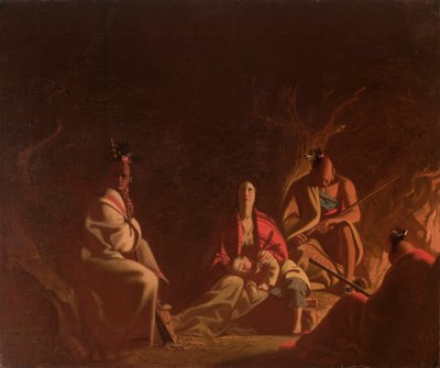 Intiaanien vangiksi joutunut tekijältä George Caleb Bingham