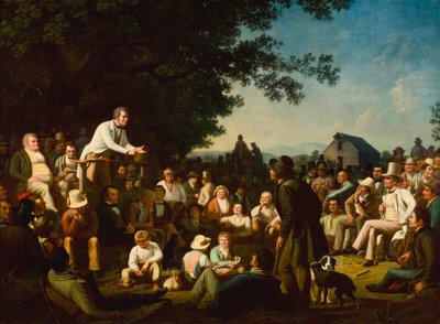 Stump puhuminen tekijältä George Caleb Bingham