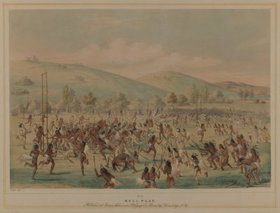 Ball Play (La Crosse) tekijältä George Catlin