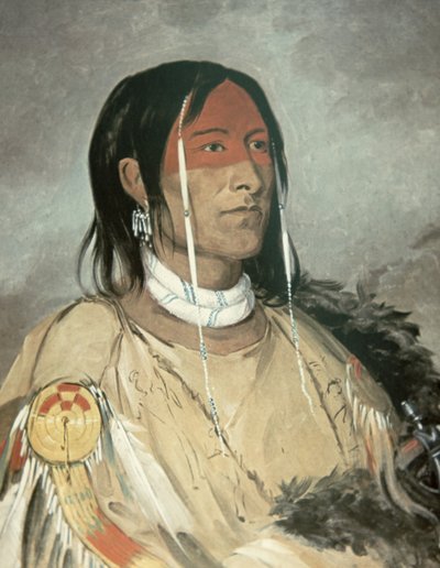 Murtunut käsi tekijältä George Catlin