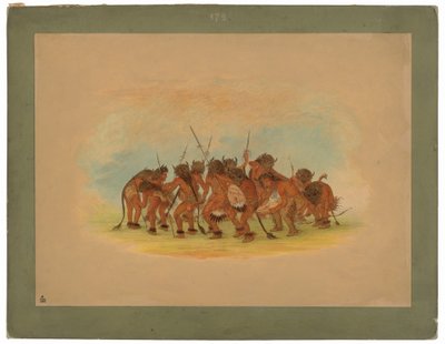 Buffalo Dance - Mandan tekijältä George Catlin