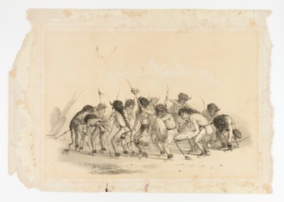 Buffalon tanssi nro 8 tekijältä George Catlin