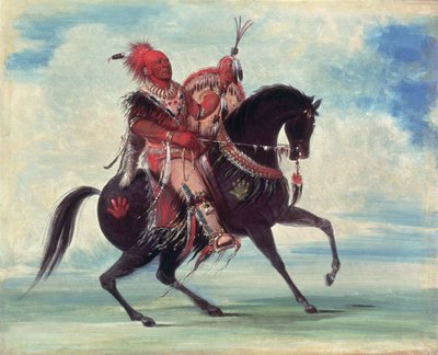 Päällikkö Keokuk tekijältä George Catlin