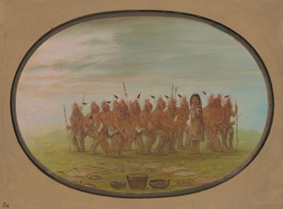 Tanssi Berdachelle - Saukie, 18611869. tekijältä George Catlin