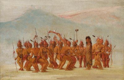 Tanssi Berdashille, 1835-1837. tekijältä George Catlin