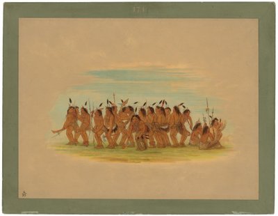 Koiran tanssi - Sioux tekijältä George Catlin