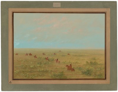 Pampojen ajaminen villikarjalle - Connibo tekijältä George Catlin