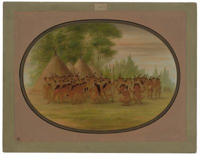 Eagle Dance - Choctaw tekijältä George Catlin