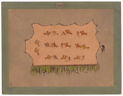 Faksimile Chief Four Miesten kaapusta - Mandan tekijältä George Catlin