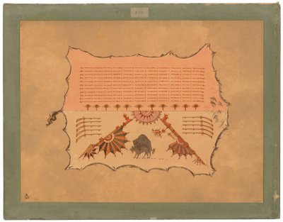 Faksi Omaha-kylpytakista tekijältä George Catlin
