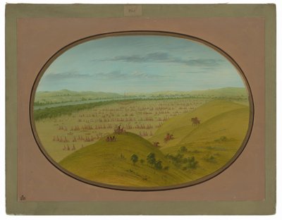 Fort Pierre tekijältä George Catlin