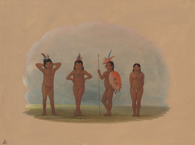 Neljä Zurumatin lasta, 18541869. tekijältä George Catlin