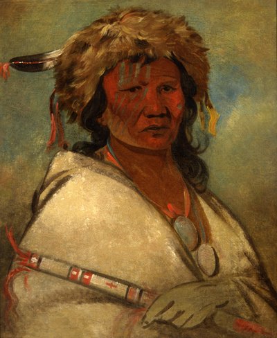 Suuri sankari, päällikkö, 1845. tekijältä George Catlin