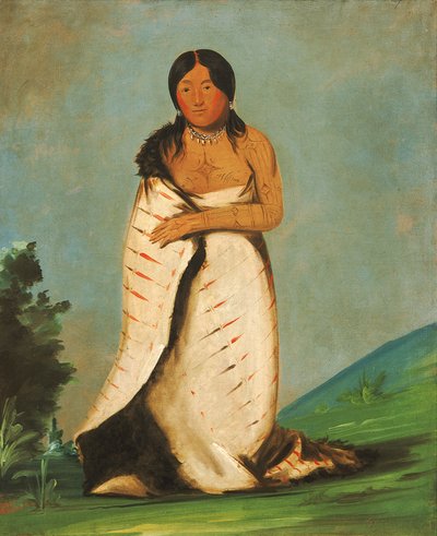 Hee-láh-dee, Pure Fountain, Savun vaimo, 1832. tekijältä George Catlin