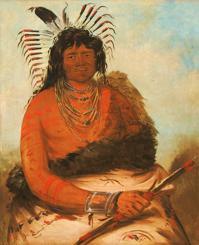 Háh-nee, Majava, soturi tekijältä George Catlin