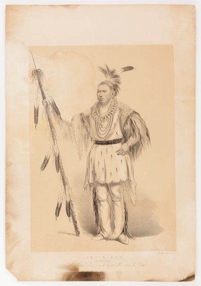 Joc-o-sot, kävelevä karhu tekijältä George Catlin