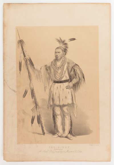 Joc-o-sot, kävelevä karhu tekijältä George Catlin