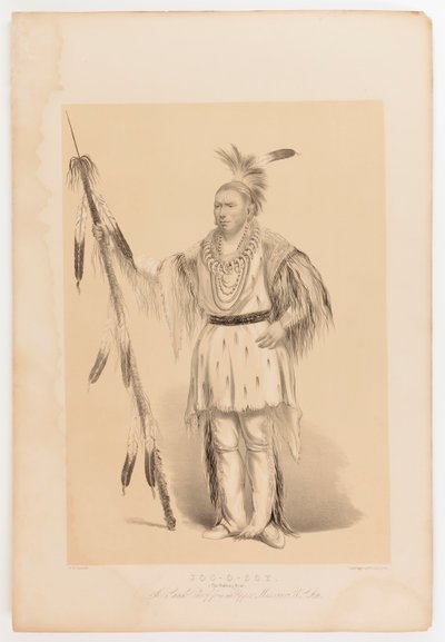 Joc-o-sot, kävelevä karhu tekijältä George Catlin