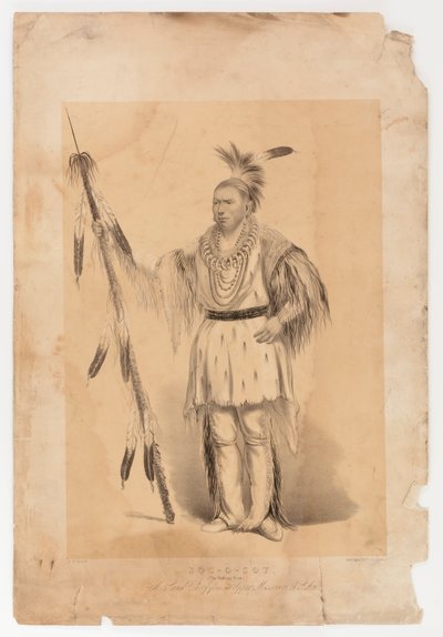 Joc-o-sot, kävelevä karhu tekijältä George Catlin
