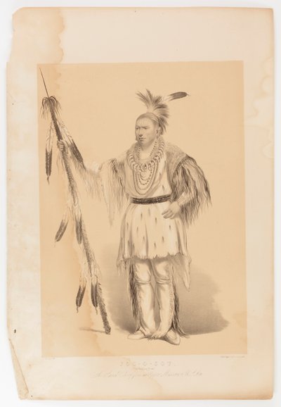 Joc-o-sot, kävelevä karhu tekijältä George Catlin