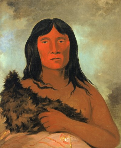 Kay-ée-qua-da-kúm-ee-gísh-kum, Hän, joka koettelee maata jalallaan, - tekijältä George Catlin