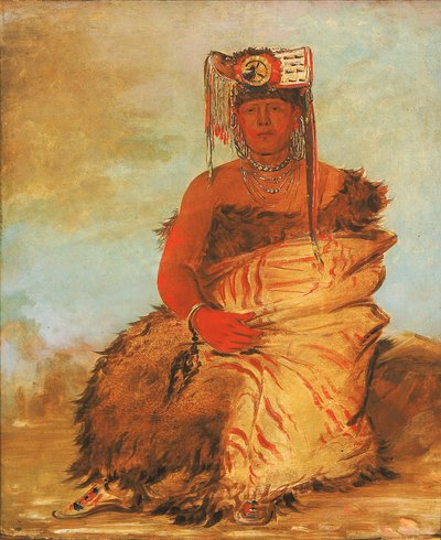 La-kée-too-wi-rá-sha, Pikku päällikkö, Tapage Pawnee -soturi... tekijältä George Catlin