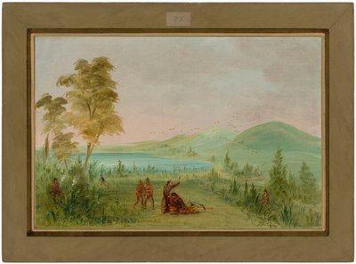 Duhaut murhaa La Sallen. 19. toukokuuta 1686 tekijältä George Catlin