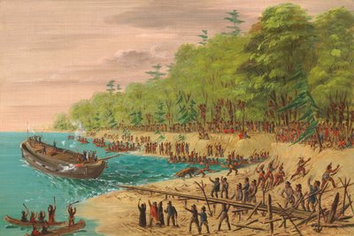 Griffinin laukaisu. Heinäkuu 1679, 18471848. tekijältä George Catlin