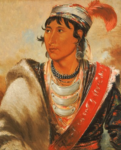 Láh-shee, The Licker, nimeltään Creek Billy, 1838. tekijältä George Catlin