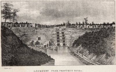 Lockport Prospect Hillistä tekijältä George Catlin