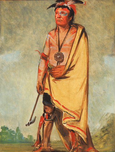 No-ak-chóo-she-kaw, Hän, joka rikkoo pensaat... tekijältä George Catlin