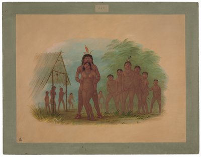 Orejonan intiaanit tekijältä George Catlin