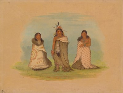 Puncah-intiaanit, 1861. tekijältä George Catlin
