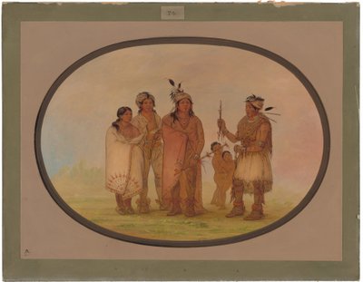 Shawanon intiaanit tekijältä George Catlin