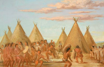 Kilven polttaminen tekijältä George Catlin