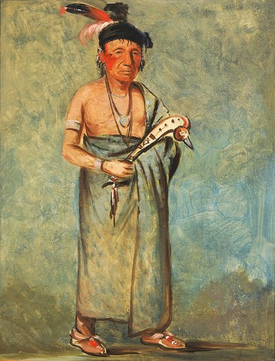 Span-e-o-née-kaw, Espanjalainen, The Spaniard tekijältä George Catlin