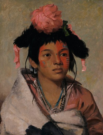Tcha-káuk-o-ko-máugh, Suuri päällikkö, Poika tekijältä George Catlin