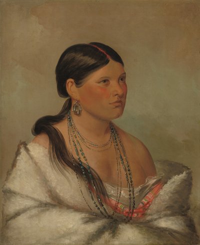 Naaraskotka - Shawano, 1830. tekijältä George Catlin