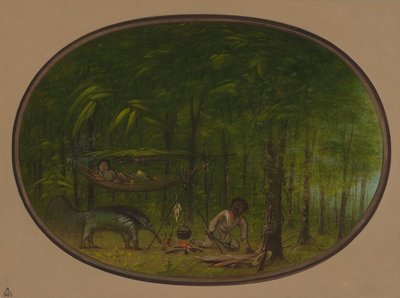 Suuri muurahaissyöjä, 18541869. tekijältä George Catlin