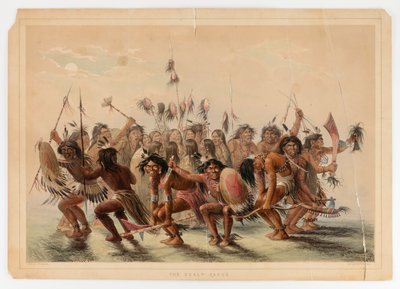Päänahan tanssi tekijältä George Catlin