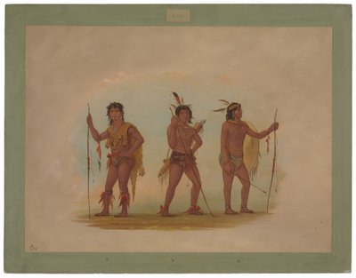 Kolme miestä tekijältä George Catlin
