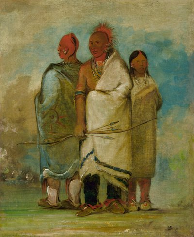 Kolme kettuintiaania tekijältä George Catlin