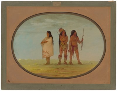 Kolme navajo-intiaania tekijältä George Catlin