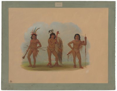 Kolme zurumati-intiaania tekijältä George Catlin