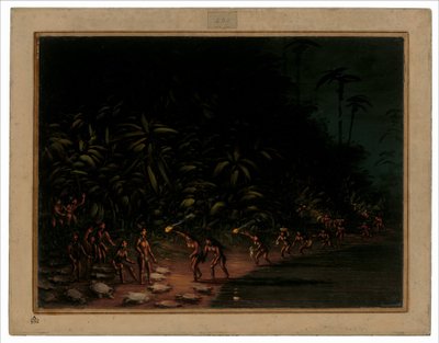 Kilpikonnan metsästys, 18541869. tekijältä George Catlin