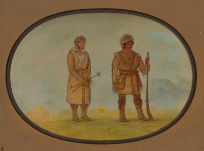 Two Cherokee Chiefs, 18611869. tekijältä George Catlin