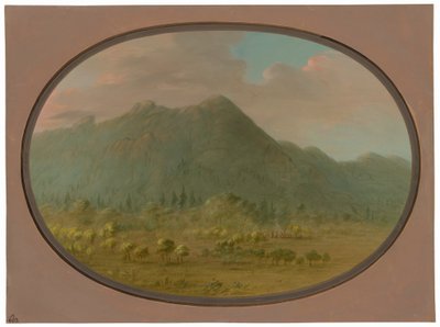 Näkymä kristallivuorille tekijältä George Catlin